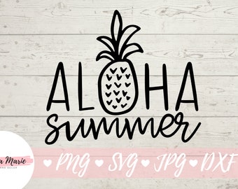 Aloha beaches SVG file for Cricut cutting file Summer Svg design Sayings svg Heat transfer files DIY T-shirt design Aloha Svg cuttables