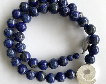Necklace, necklace, lapis lazuli