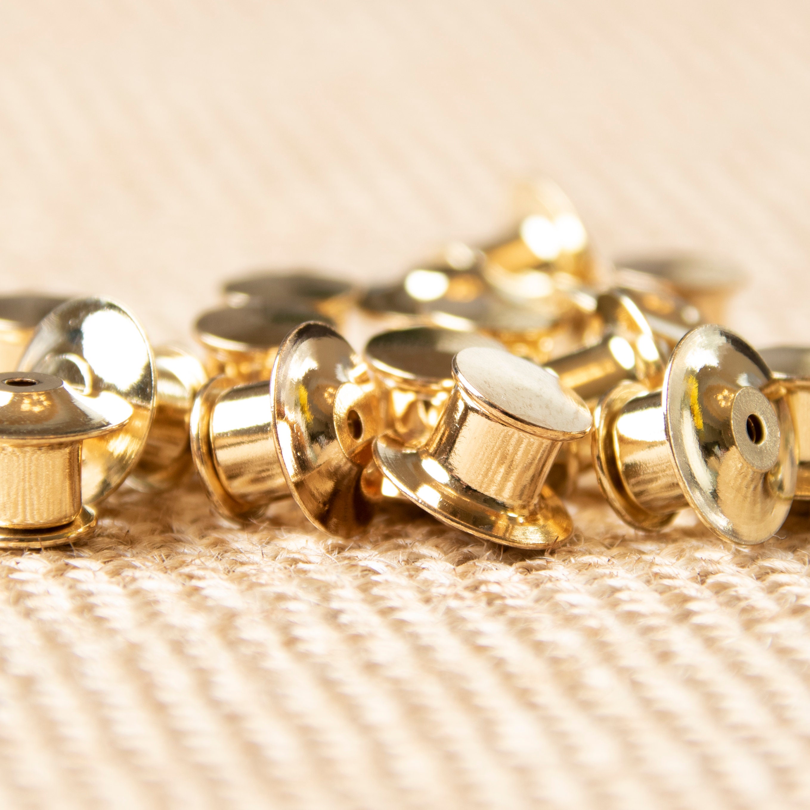 Locking Pin Backs I Pin Keepers I Lapel Deluxe Pin Backs Etsy