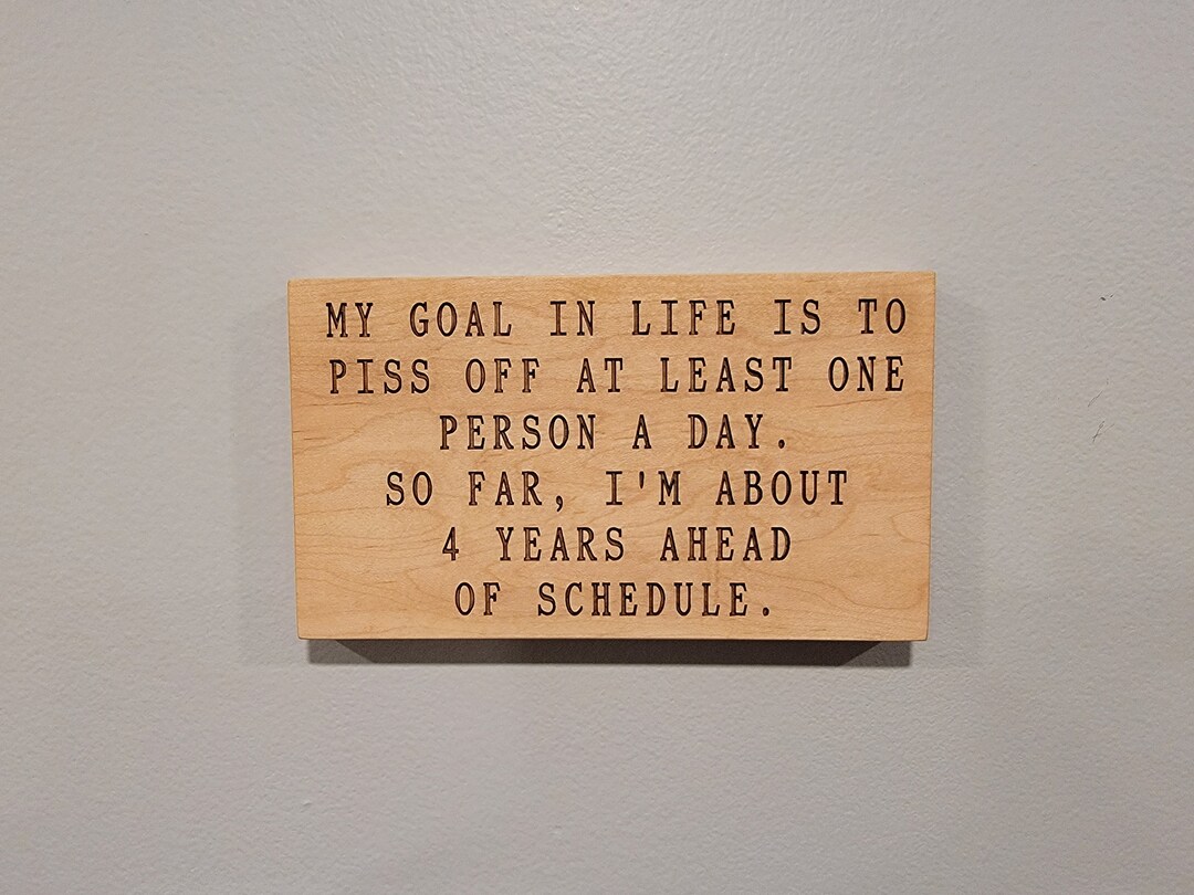 Funny Quotes Home Wooden Signs Wall Decor, Office Nigeria 11 thumbnail image