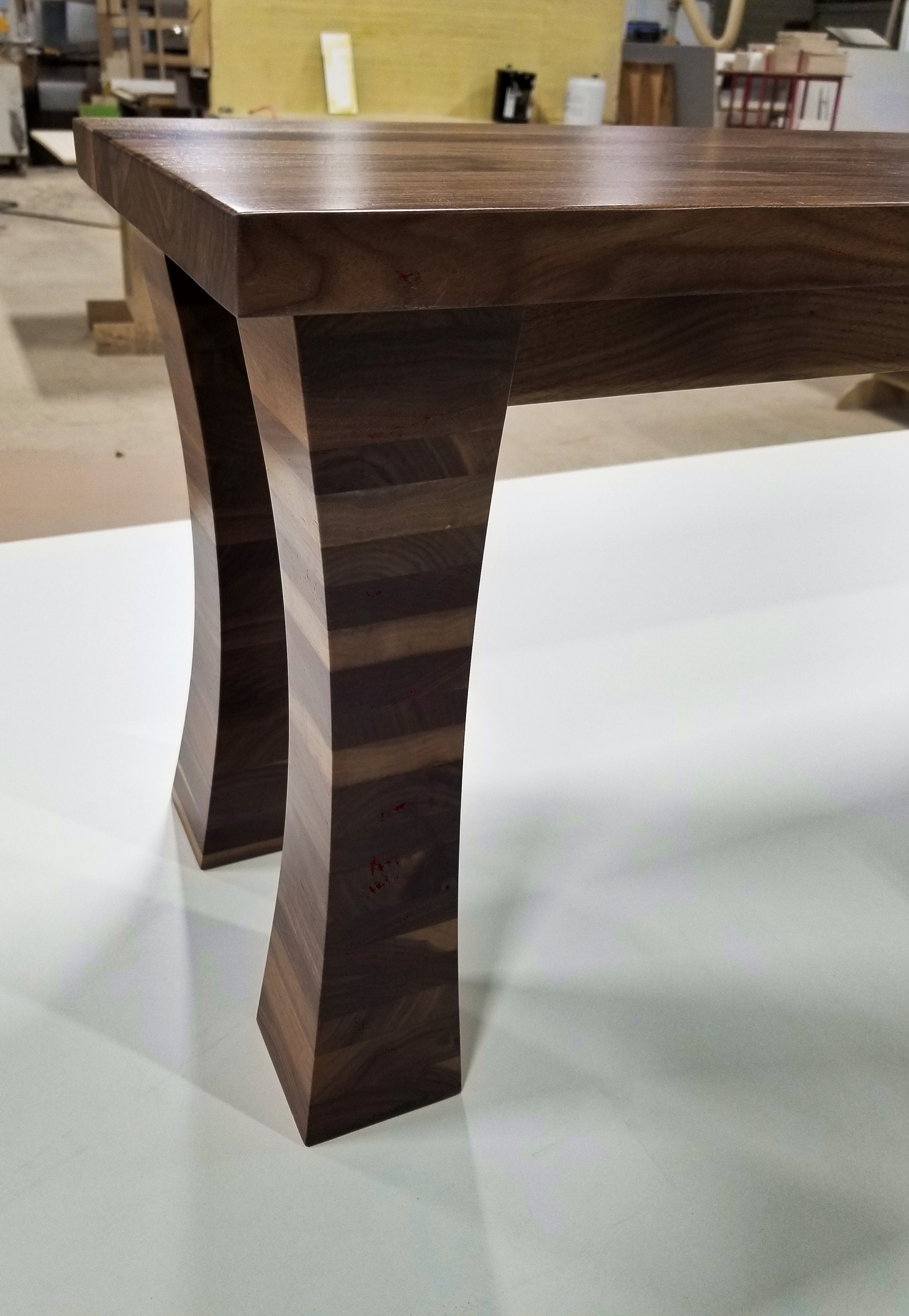 Walnut Entryway Bench Living Room Front Door Bench Hallway Bench Nelson