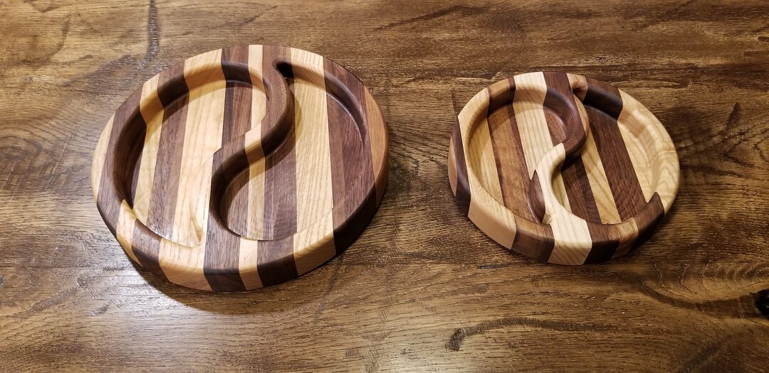 Wood Bowl Serving Tray Nut Tray Serving Board Appetizer Tray Etsy