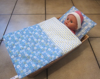 2) Doll bedding