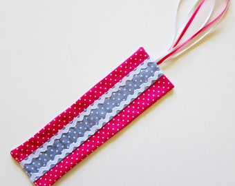 Fabric bookmark No.4