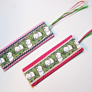 Fabric bookmark No.51 image 4