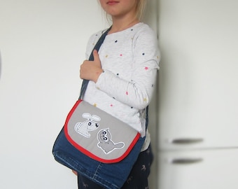 40)  Jeans-Handtasche / Mädchen Tasche