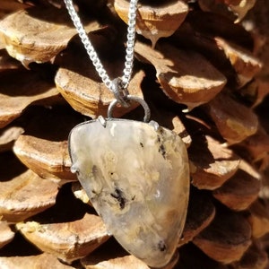 Tiger Dendritic Agate Pendant