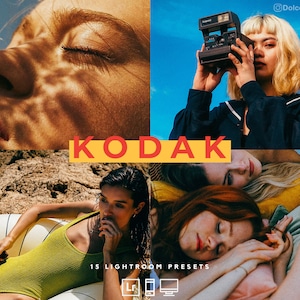 Kodak -  15 Lightroom Mobile Presets, Summer Presets, Influencer, Film Presets, Instagram Filter for Bloggers, Beach Travel Presets, Italy