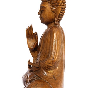 20 Extra Large Huge Solid Wooden Serene Sitting Buddha - Etsy