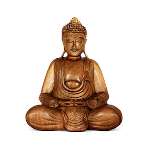Wooden Handmade Serene Meditating Hands in Lap Buddha Art - Etsy
