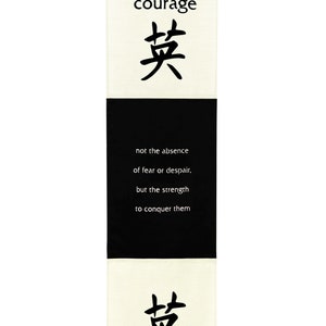Courage Motivational Wall Decor Scroll Inspirational - Etsy