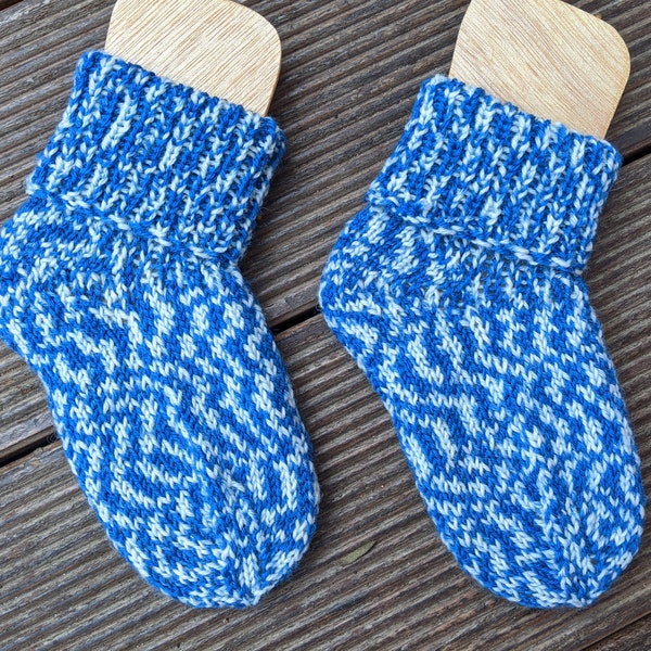 Hand knitted socks Sock socks for children Baby with boomerang heel size EU 20/21 - US 4-5 - UK 3,5-4,5