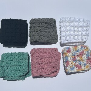 Crochet Waffle Dishcloth