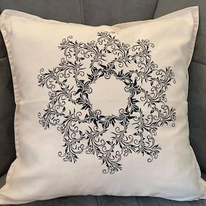 Plotted File Mandala Ornament