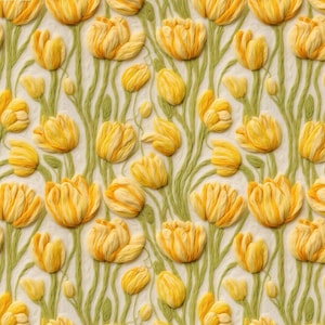 1 Meter Tulpen-Samtpolsterung (Imitat-Stickerei) Velour, Velvetstoff Digitaldruck-Samtstoff Möbelpolsterung Polsterstoffe Möbelrestaurierung