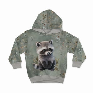 Forest kids animals Sweatshirt fabric, stretch Knitwear, French terry knit fabric panel, cotton knitwear, forest friends, woodland animals