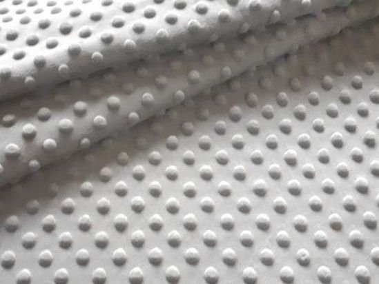 Plush Minky Fabric Minky Dots 350g/m2 50cmx155cm Gray - Etsy