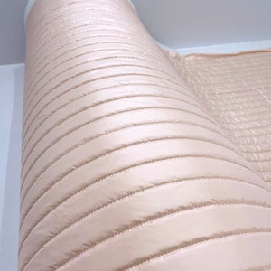 Rayures Ortalion matelassées de 1 mètre, tissu pour veste/manteau, Ortalion imperméable, tissu imperméable, tissu Ortalion, tissu matelassé
