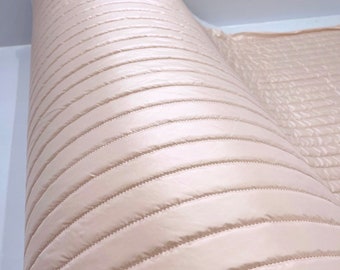1 meter Quilted nylon with stripes, Nylon Fabric, Nylon Spandex, Orthalion Quilted, Waterproof Orthalion, Jacket nylon, clothing nylon