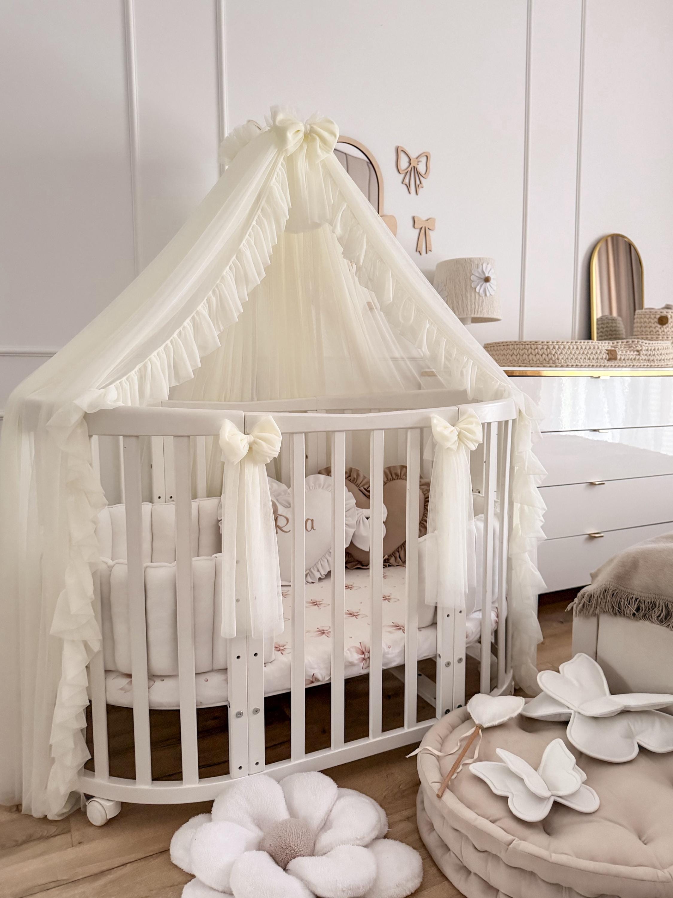 Round baby crib bed - Etsy 日本