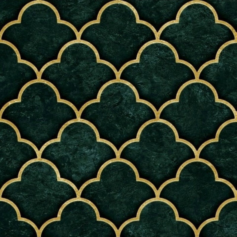 thumbnail image 2 of Jinchan Moroccan Geometric Valance – 50x16 Inch, Light Filtering, Rod Pocket 2 of 2