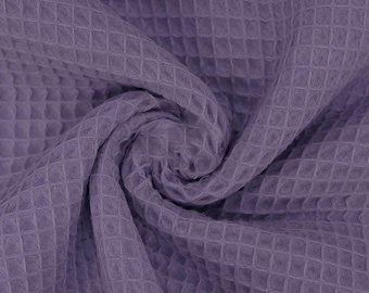 Gofre de algodón, tejido de gofre de algodón, 20 colores - 50x150cm - 275 g/m2
