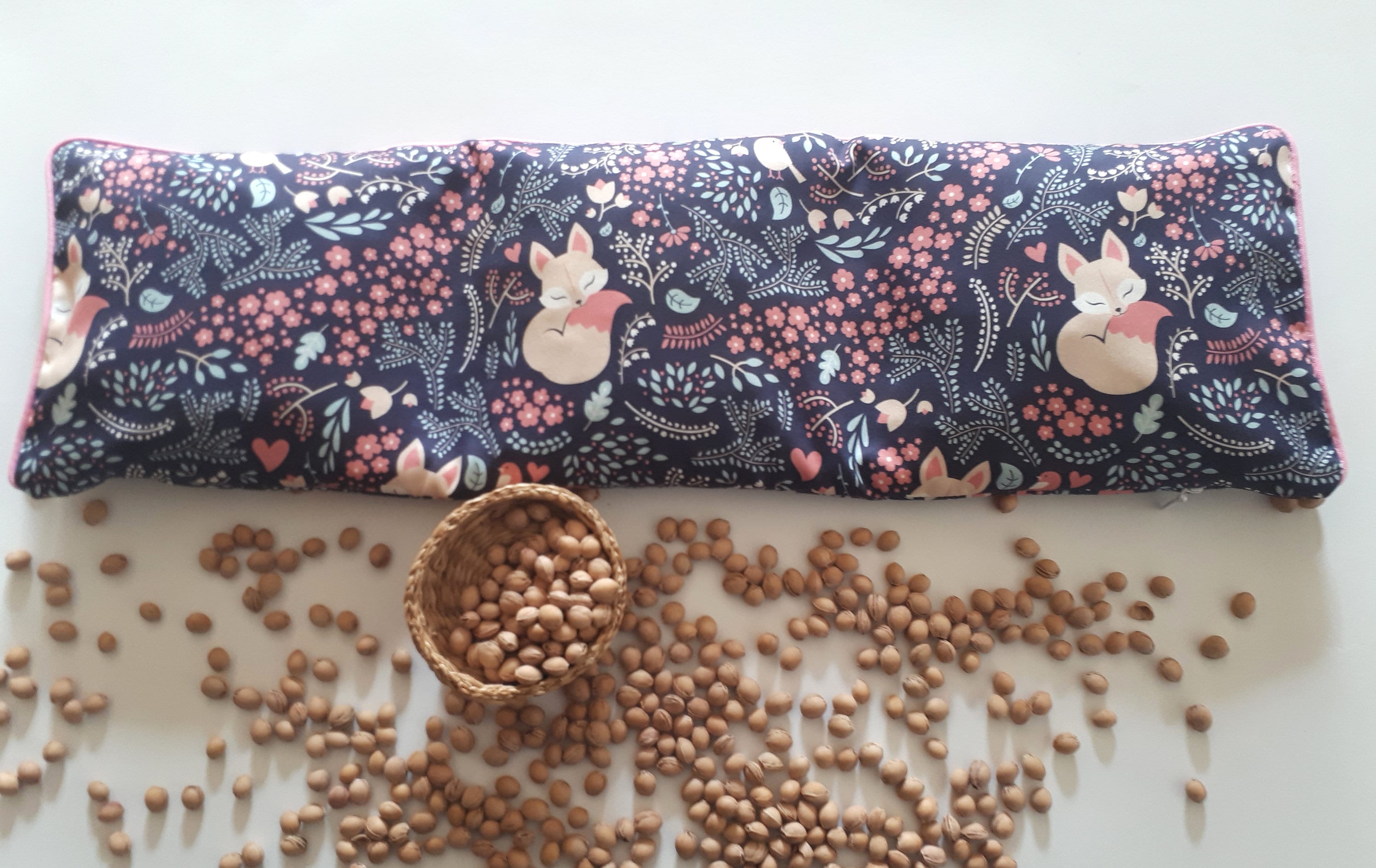 Medi Partners Cherry Stone Cushion 60 X 20 Cm, 800 G, 100% Cotton, 5