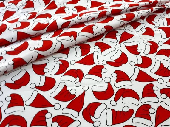 Santa hat store fabric