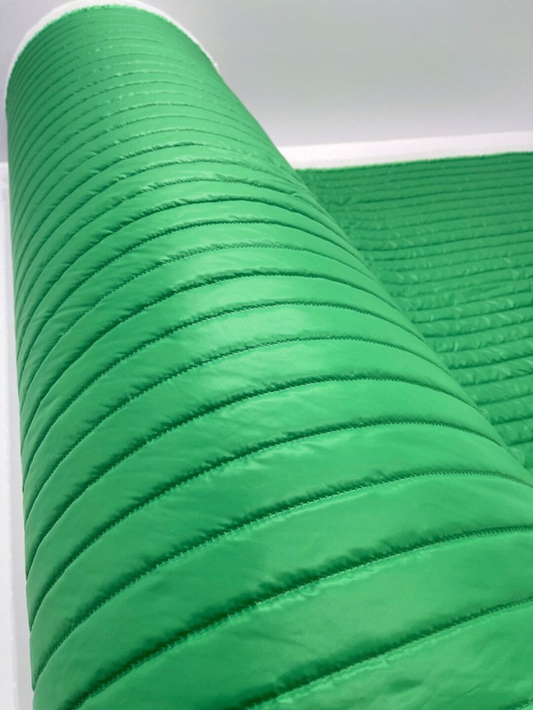 1 Meter Quilted Nylon With Stripes, Nylon Fabric, Nylon Spandex, Orthalion Quilted, Waterproof