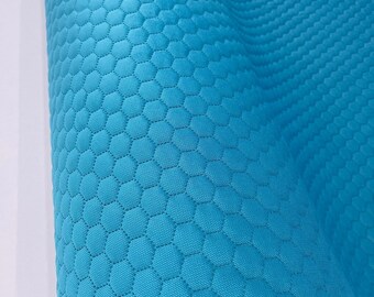 1 yd Velvet Honeycomb Quilted, Hexagon Quilted Fabric, Quilted Velvet, Upholstery Fabric, Soft Touch Luxury, Home Decorative Fabric,