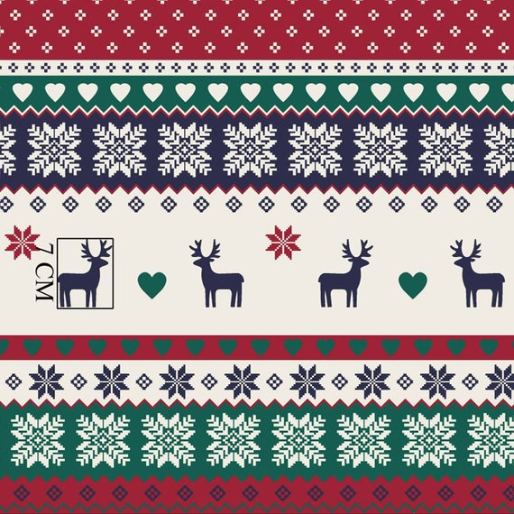 christmas sweater fabric
