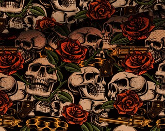 Guns Roses Quilt Etsy