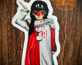 Halloween 4, Jamie lloyd, halloween scrapbook, Halloween die cut sticker, horror movie sticker, horror sticker, halloween sticker