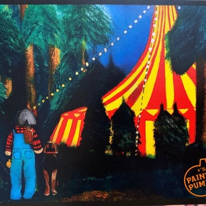Horror home decor, horror movie art, 80s horror, Killer klowns, spooky art