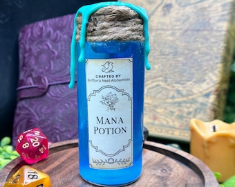 Mana Dice Potion | DnD Dice Potion | Potion Dice Roller | Potion Dice Shaker | Dice Roller Potion | Potion of Mana