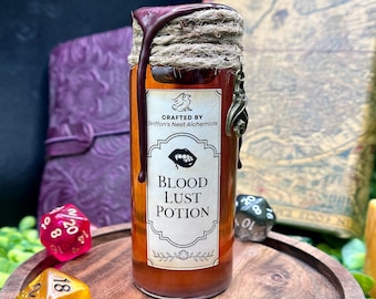 Blood Lust Dice Potion | DnD Dice Potion | Potion Dice Roller | Potion Dice Shaker | Dice Roller Potion