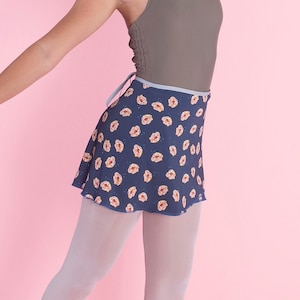 Jupe de danse en « Copeland » | Jupe portefeuille style Dolce | DaisyLeo Dancewear