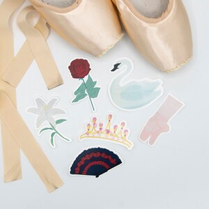 Ballet Sticker Pack 3" | Prima Collection | Ballerina | Water-Resistant