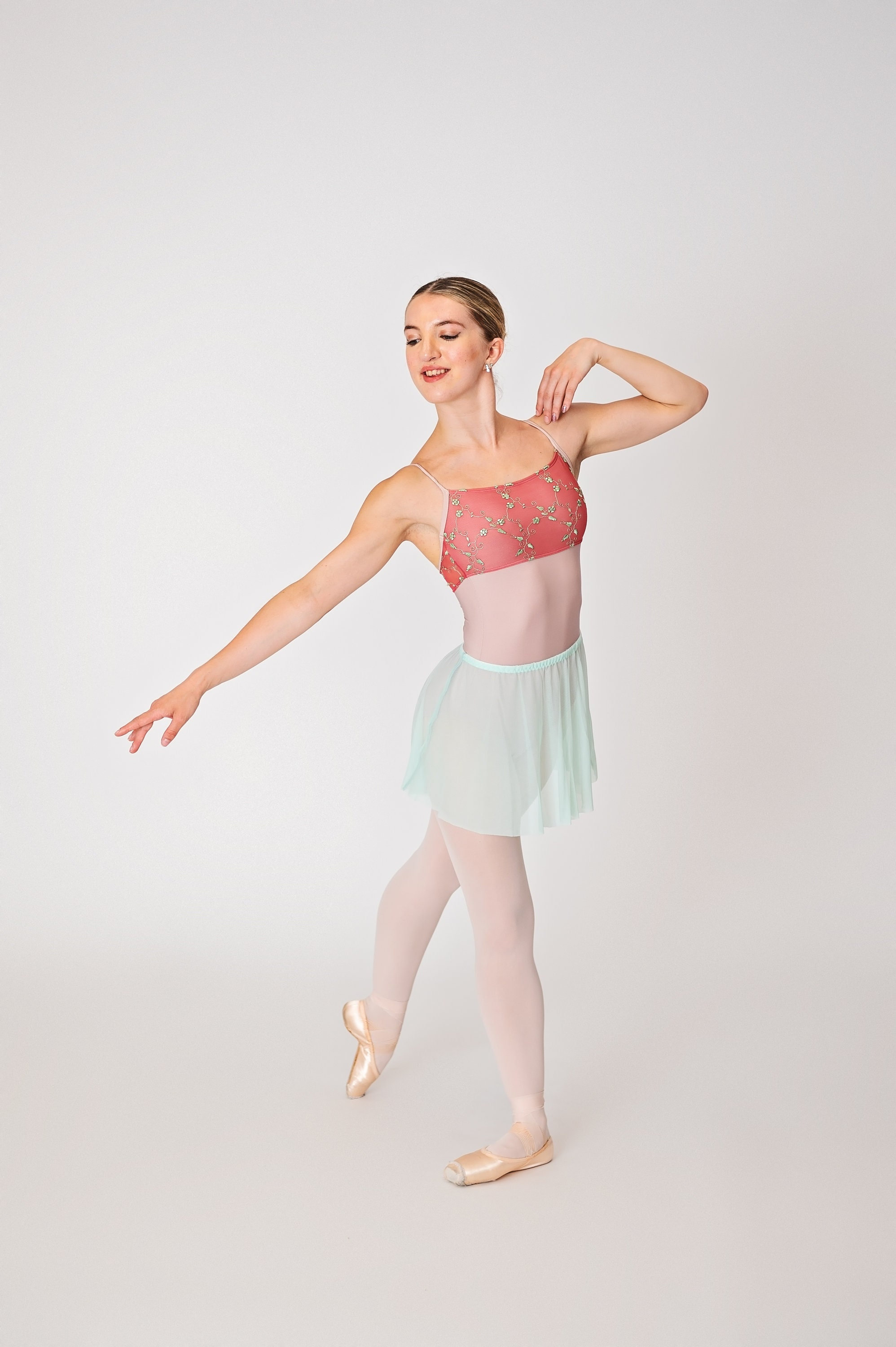 Marigold ballerina mini skirt 2025