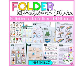 Libro Interactivo de Lectura / Lectura Guiada / Lectura guiada en español / Español para niños / Actividades en español / PDF