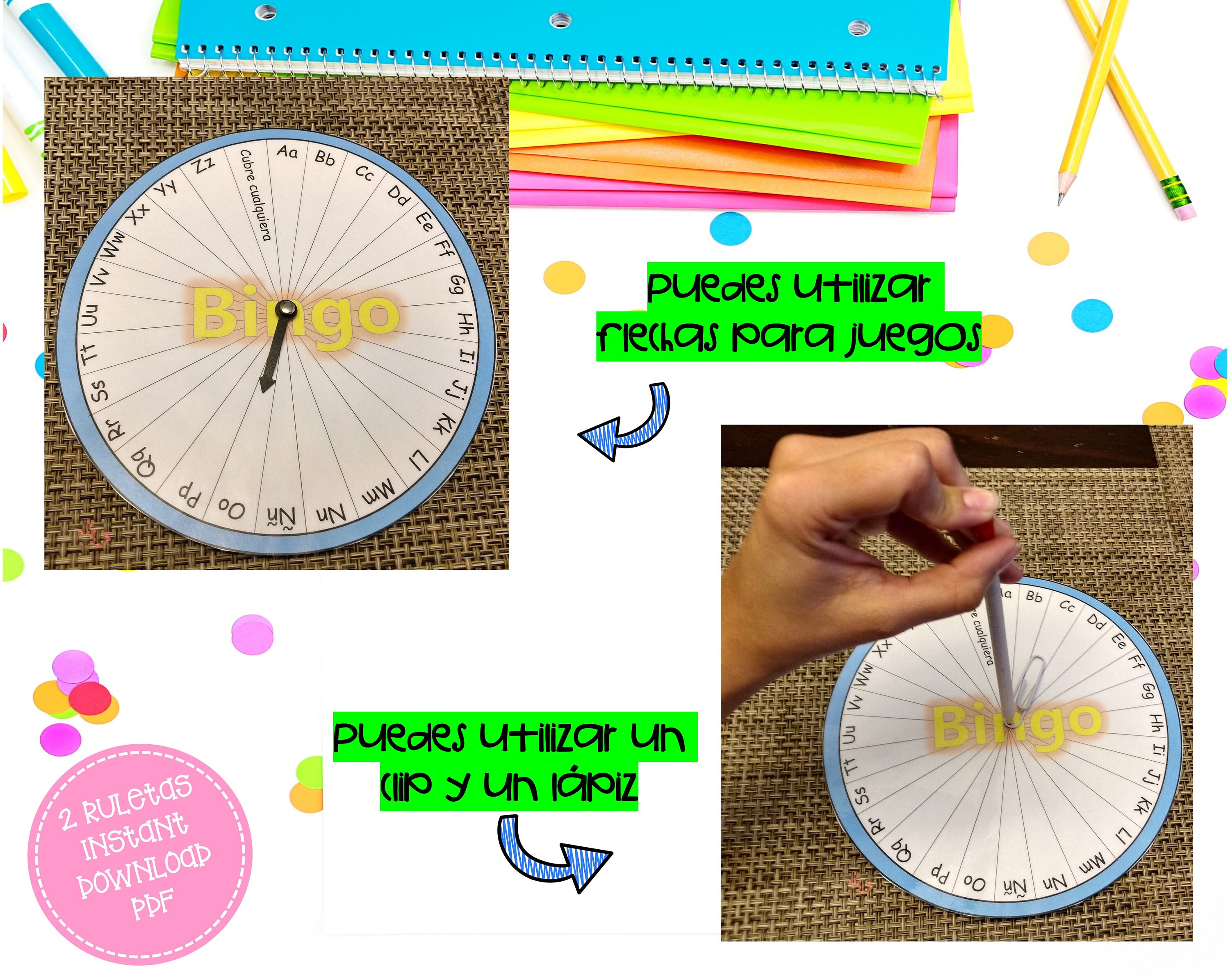 Printable Bingo Del Alfabeto | El Alfabeto | Spanish for Kids | Games ...