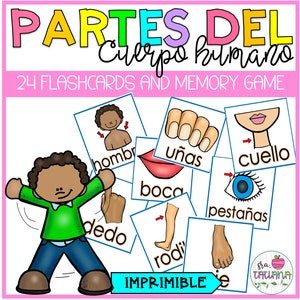 210 Flashcards Vocabulario Para Bebes Y Niños Imprimible 