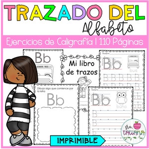 Printable Spanish Alphabet Tracing Worksheets | Trazado del Alfabeto | Spanish for kids | El alfabeto | Spanish Bilingual Language | Digital