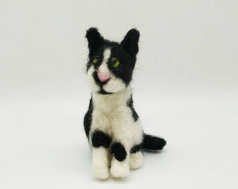 Custom Made Cat, Personalised Cat, Cat Gifts, Cat Lover Gifts, Gifts For Friends, Cat, Cat Lover, Pet Gifts, Felt Animal, Felted Cat