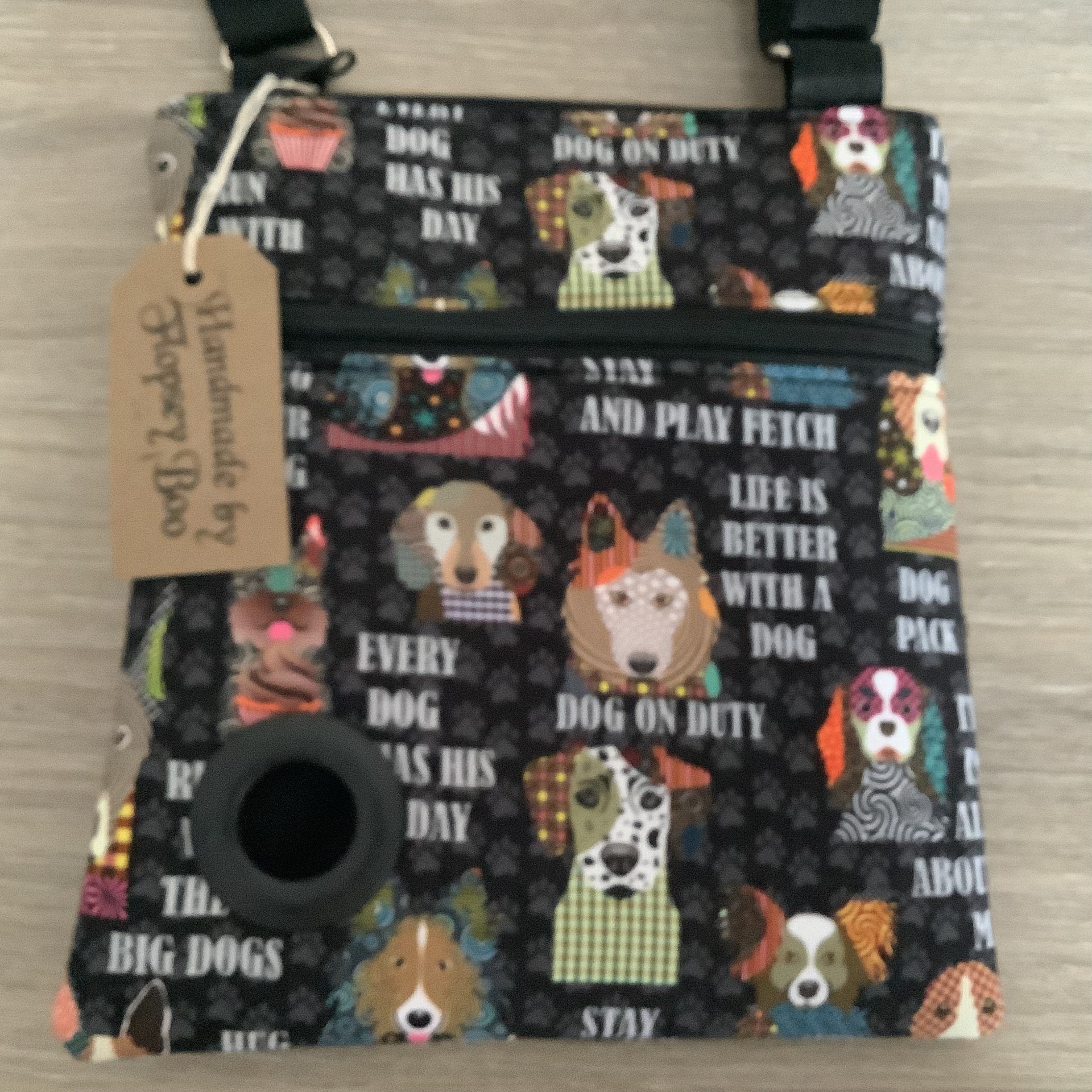 Dog Walking Bag Cross Body Bag Dog Bag Shoulder Bag Etsy UK