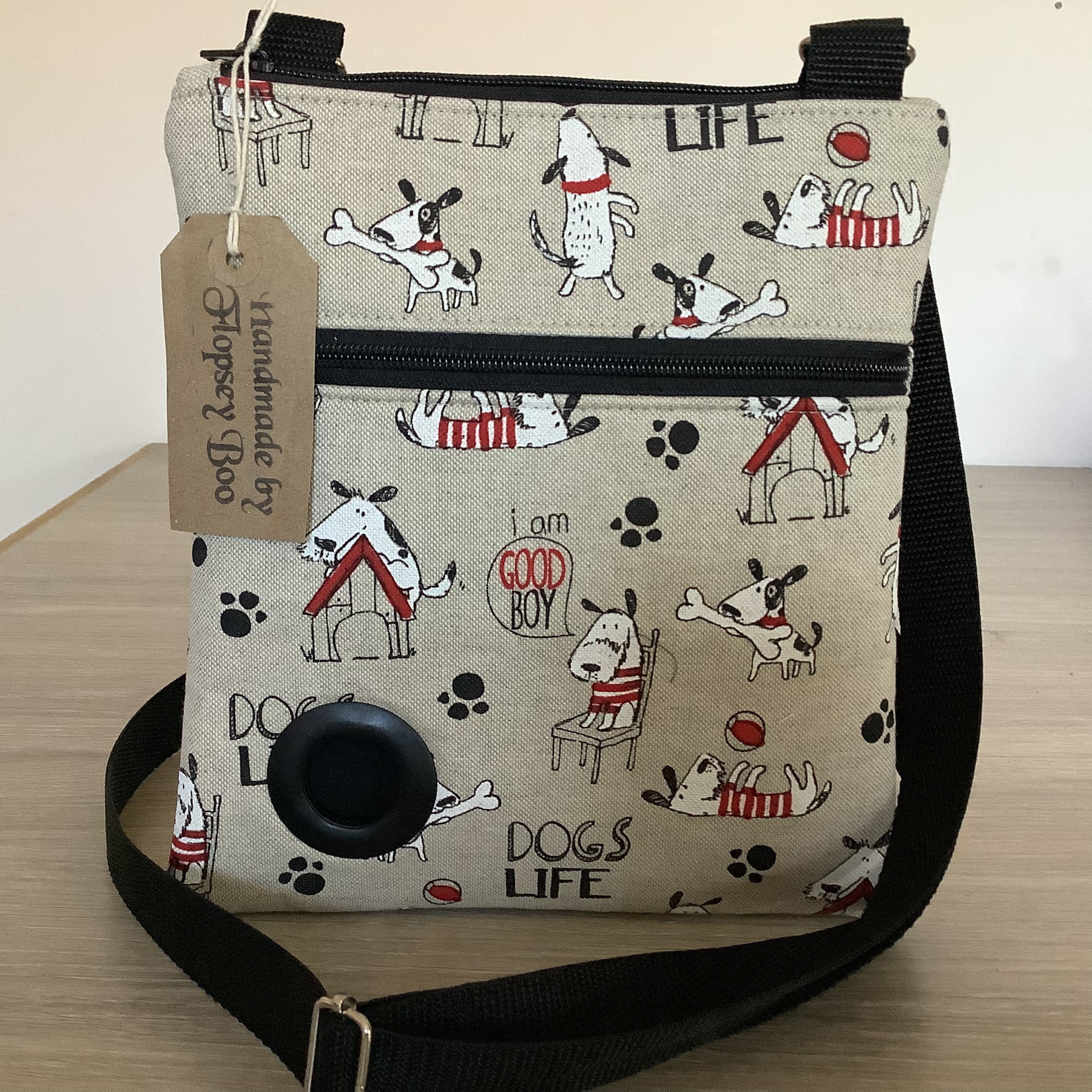 Dog Walking Bag Cross Body Bag Dog Bag Dachshund Bag Etsy UK