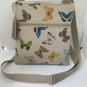 Butterfly cross body bag, shoulder bag, gifts for friends, gifts for her, Mother’s Day gift, butterfly bag