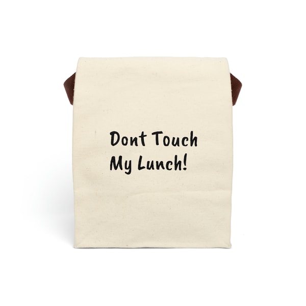 Don't Touch My Lunch, Lunchbag mit Tragegurt