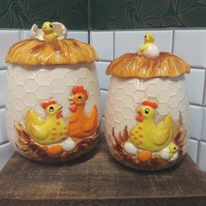 Sears Roebuck Chicken Canister - Etsy