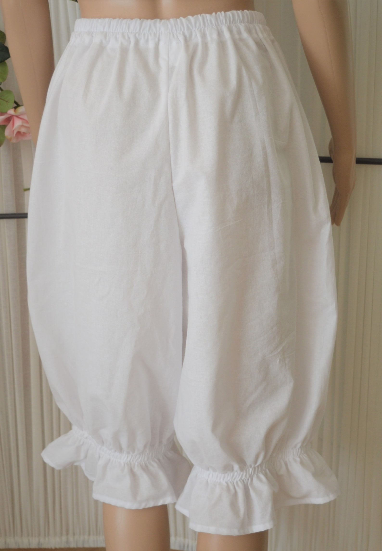 Victorian bloomers white white belowtheknee bloomers white Etsy